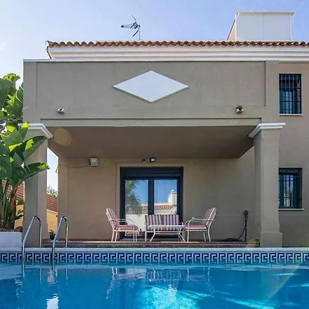 Modern With Parking And Private Pool Villa Torremolinos